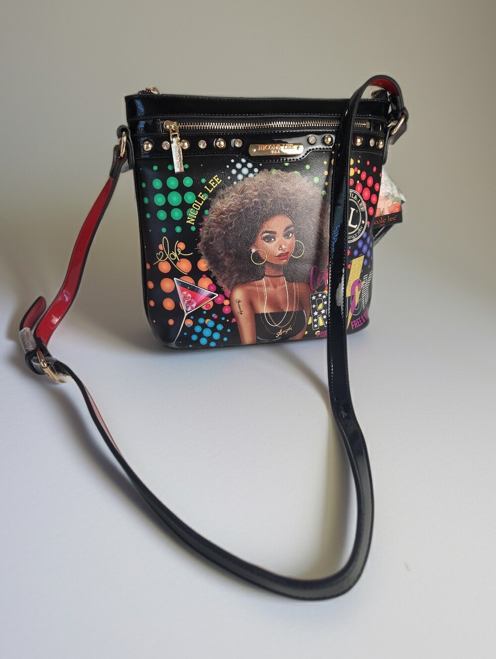 Nicole Lee "Let's Rock" Forever Free And Young Statement Bag